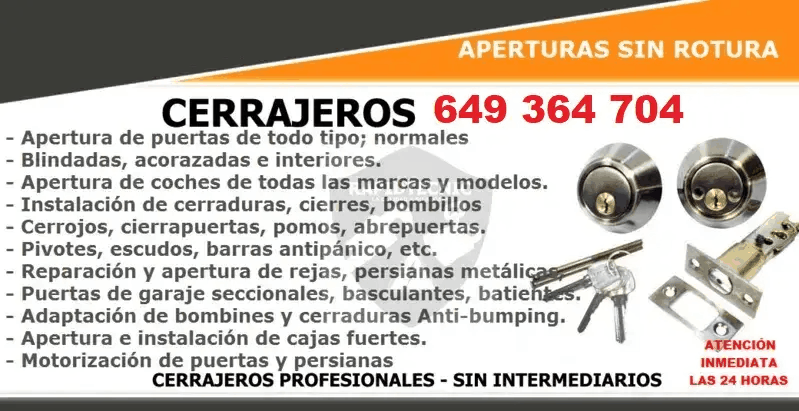cerrajeros aperturas
