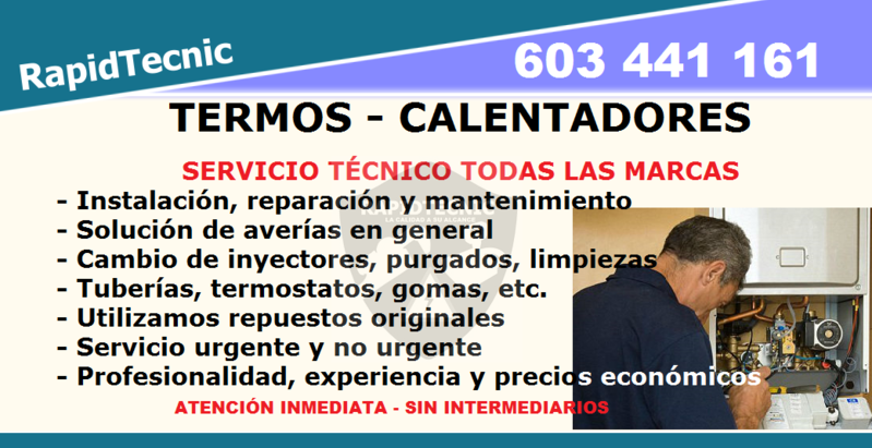 termos calentadores